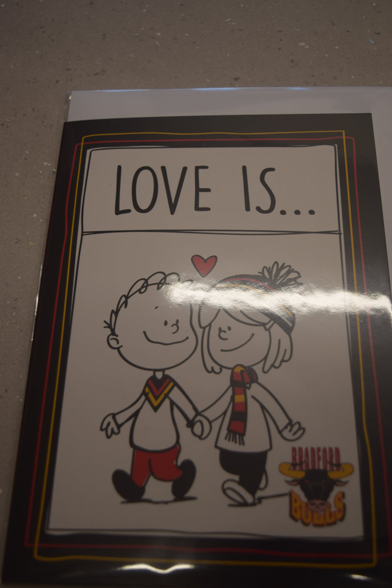 Love Is Card – Bradford Bulls Store